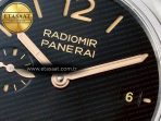 PAM1294 Radiomir 40mm TTF 1:1 Best Edition Black Dial on Black Leather Strap P900 - Görsel 11