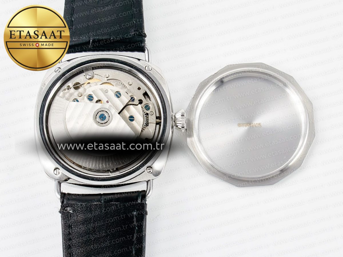 PAM1294 Radiomir 40mm TTF 1:1 Best Edition Black Dial on Black Leather Strap P900 - Görsel 18