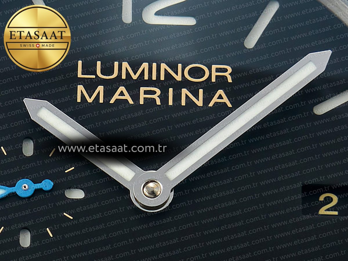 PAM1312 W TTF 1:1 Best Edition on Black Leather Strap P9010 - Görsel 11