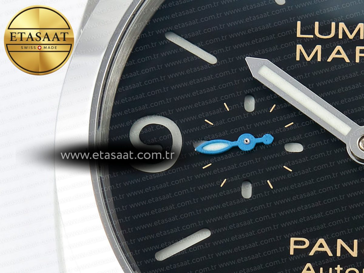 PAM1312 W TTF 1:1 Best Edition on Black Leather Strap P9010 - Görsel 12