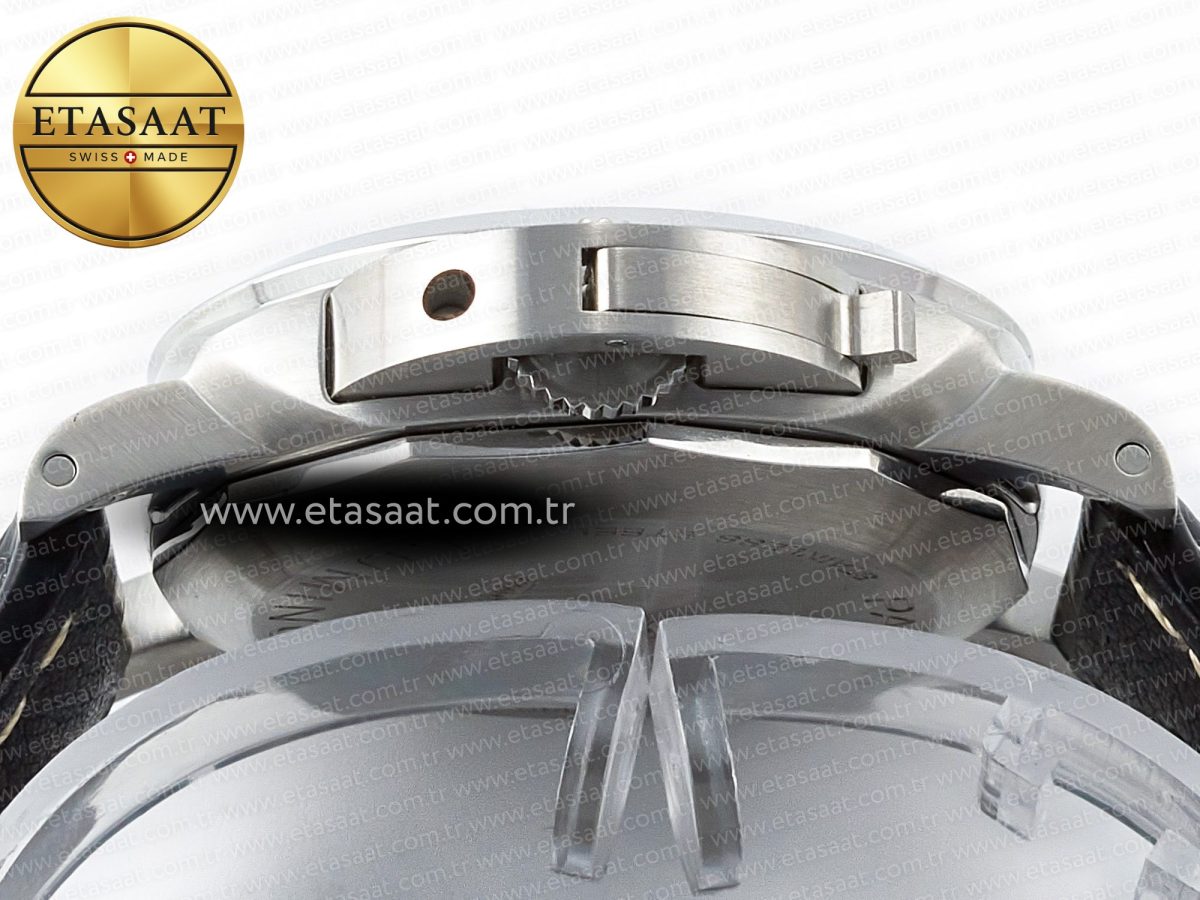 PAM1312 W TTF 1:1 Best Edition on Black Leather Strap P9010 - Görsel 17