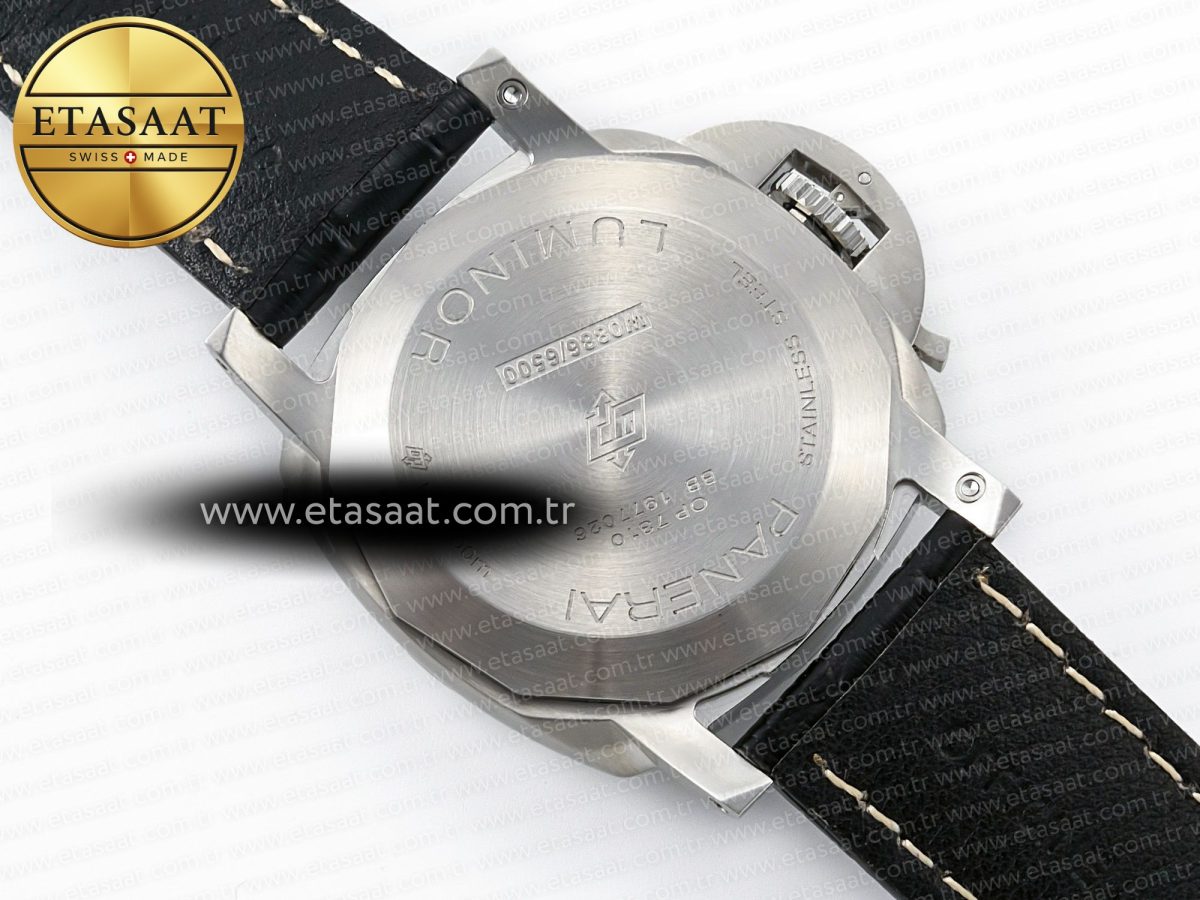 PAM1312 W TTF 1:1 Best Edition on Black Leather Strap P9010 - Görsel 19