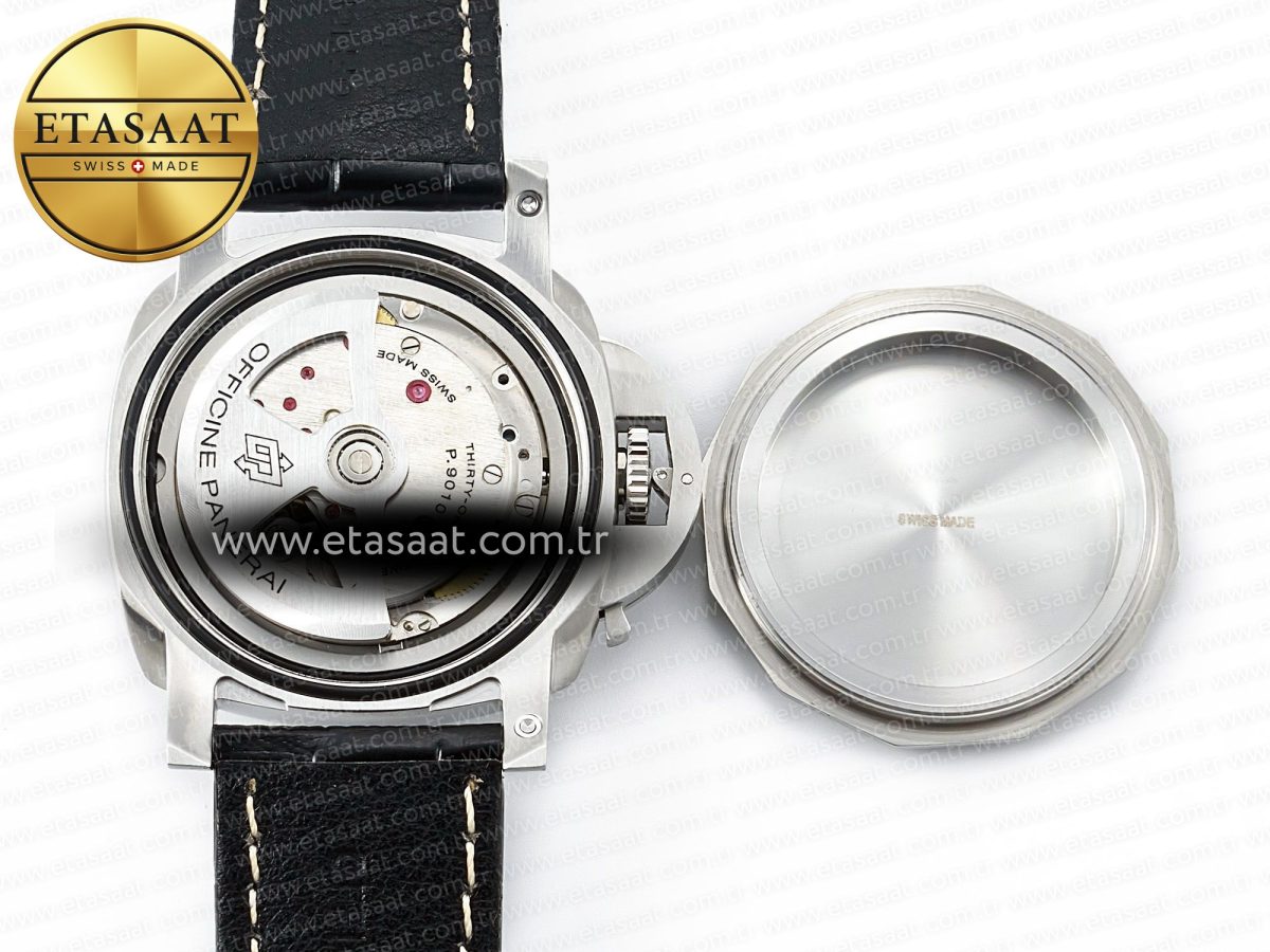 PAM1312 W TTF 1:1 Best Edition on Black Leather Strap P9010 - Görsel 20