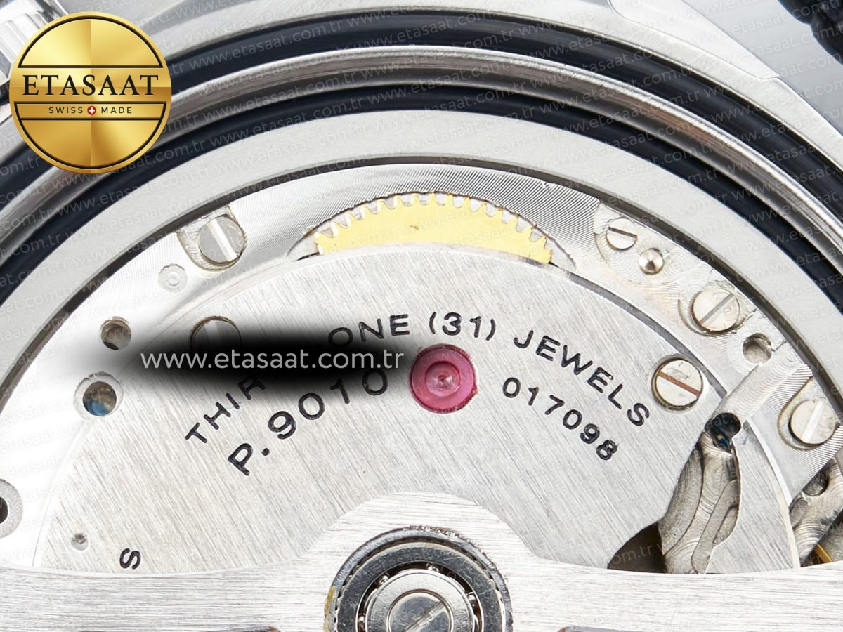 PAM1312 W TTF 1:1 Best Edition on Black Leather Strap P9010 - Görsel 23