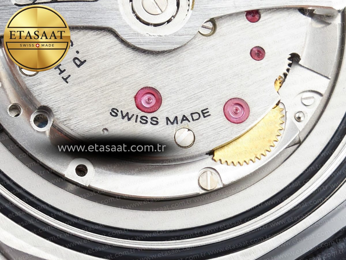 PAM1312 W TTF 1:1 Best Edition on Black Leather Strap P9010 - Görsel 25