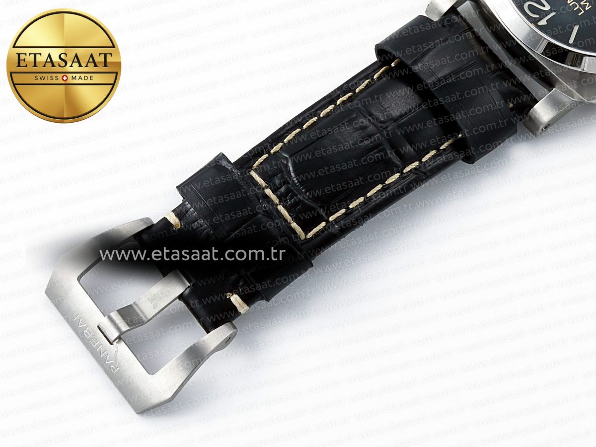 PAM1312 W TTF 1:1 Best Edition on Black Leather Strap P9010 - Görsel 29