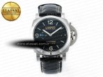 PAM1312 W TTF 1:1 Best Edition on Black Leather Strap P9010 - Görsel 3