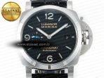 PAM1312 W TTF 1:1 Best Edition on Black Leather Strap P9010 - Görsel 4
