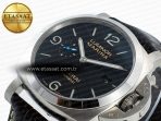 PAM1312 W TTF 1:1 Best Edition on Black Leather Strap P9010 - Görsel 6