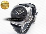 PAM1312 W VSF 1:1 Best Edition Black Dial on Black Leather Strap P.9010 Clone - Görsel 2