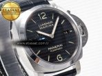 PAM1312 W VSF 1:1 Best Edition Black Dial on Black Leather Strap P.9010 Clone - Görsel 5