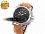 PAM1351 W TTF 1:1 Best Edition on Asso Leather Strap P9010