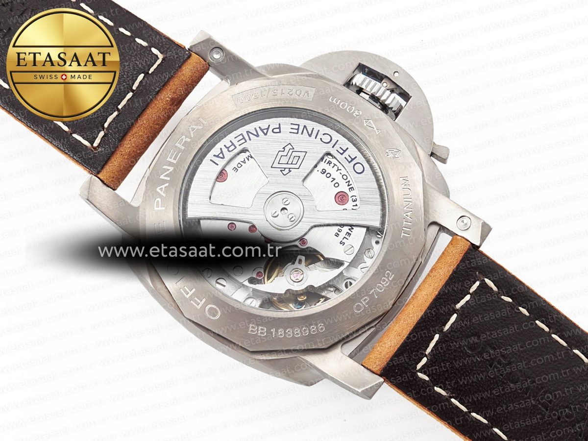 PAM1351 W TTF 1:1 Best Edition on Asso Leather Strap P9010 - Görsel 21