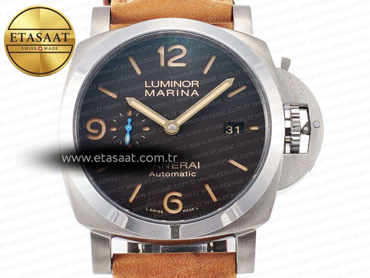PAM1351 W TTF 1:1 Best Edition on Asso Leather Strap P9010 - Görsel 4