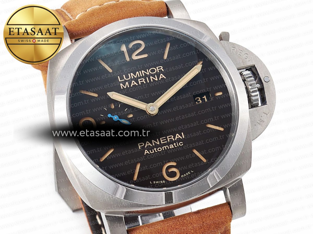PAM1351 W TTF 1:1 Best Edition on Asso Leather Strap P9010 - Görsel 5