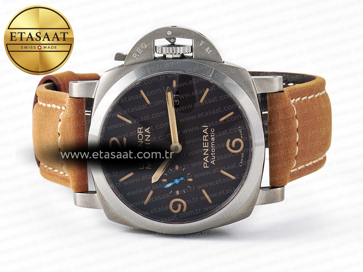PAM1351 W TTF 1:1 Best Edition on Asso Leather Strap P9010 - Görsel 9