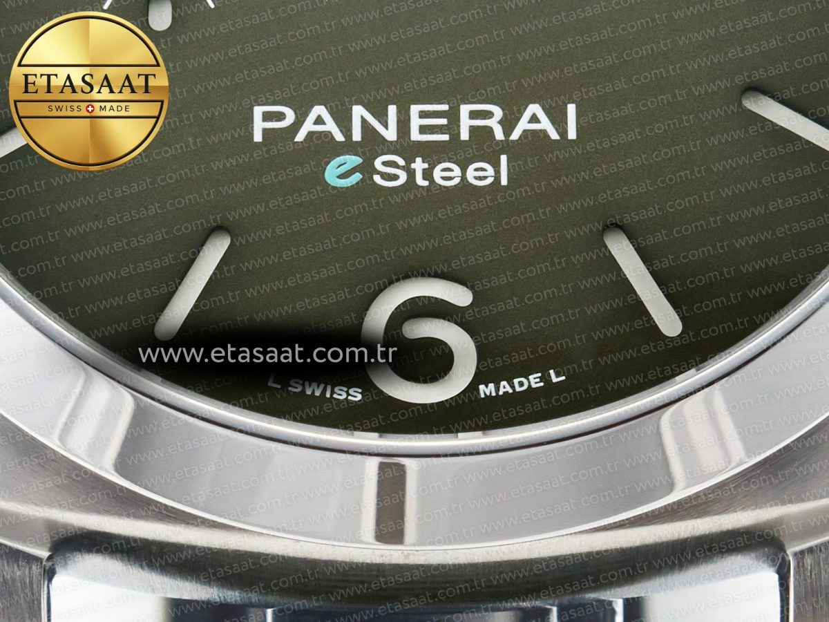 PAM1356 W TTF 1:1 Best Edition on Green Nylon Strap P9010 - Görsel 13