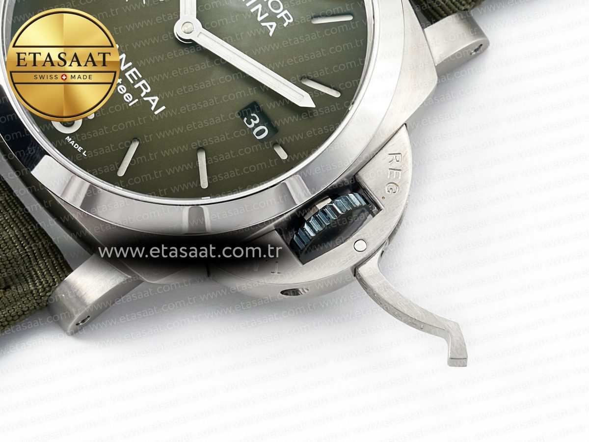 PAM1356 W TTF 1:1 Best Edition on Green Nylon Strap P9010 - Görsel 15