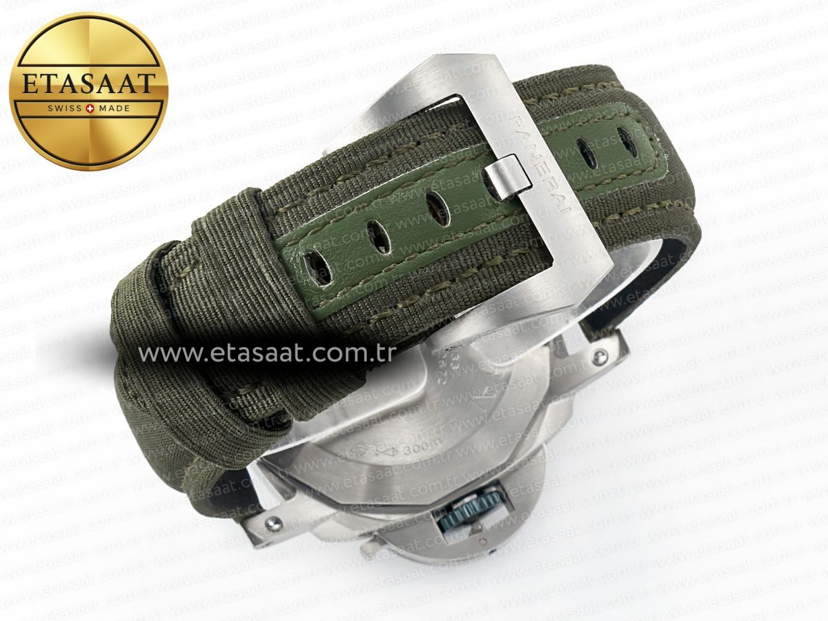 PAM1356 W TTF 1:1 Best Edition on Green Nylon Strap P9010 - Görsel 18