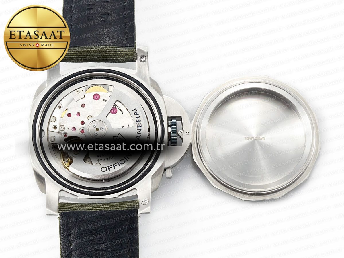 PAM1356 W TTF 1:1 Best Edition on Green Nylon Strap P9010 - Görsel 20