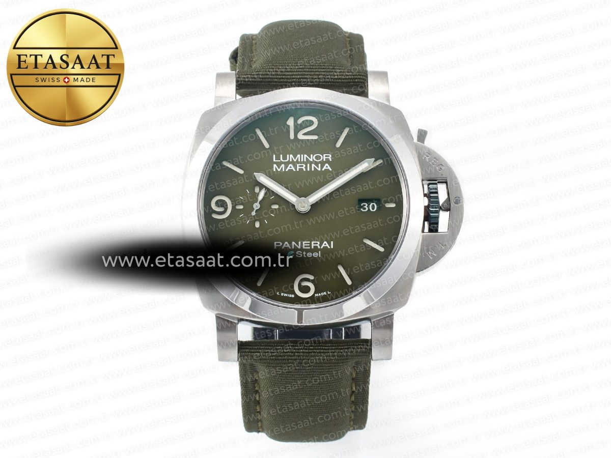 PAM1356 W TTF 1:1 Best Edition on Green Nylon Strap P9010 - Görsel 3