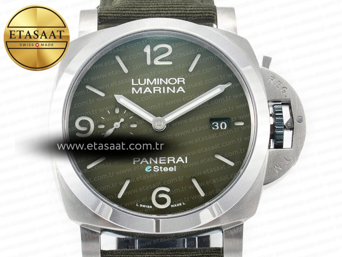 PAM1356 W TTF 1:1 Best Edition on Green Nylon Strap P9010 - Görsel 4