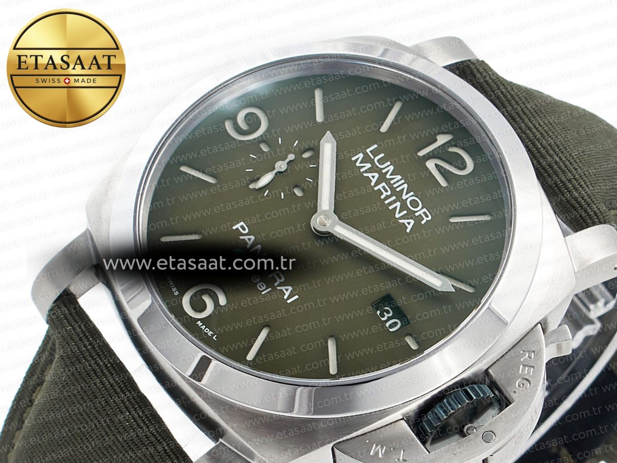 PAM1356 W TTF 1:1 Best Edition on Green Nylon Strap P9010 - Görsel 6