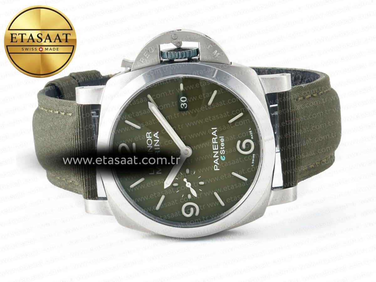 PAM1356 W TTF 1:1 Best Edition on Green Nylon Strap P9010 - Görsel 9