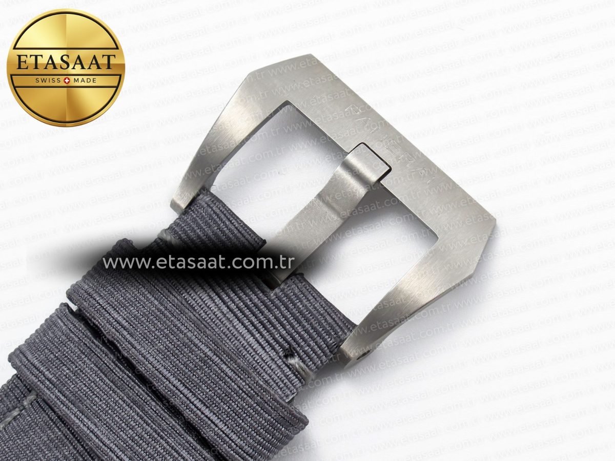 PAM1358 W TTF 1:1 Best Edition on Gray Nylon Strap P9010 - Görsel 29