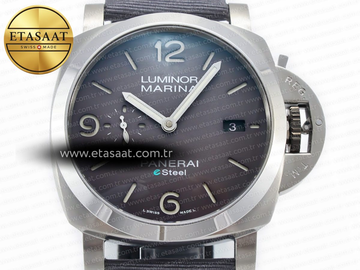 PAM1358 W TTF 1:1 Best Edition on Gray Nylon Strap P9010 - Görsel 4