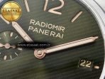 PAM1386 Radiomir 40mm TTF 1:1 Best Edition Green Dial on Brown Leather Strap P900 - Görsel 11