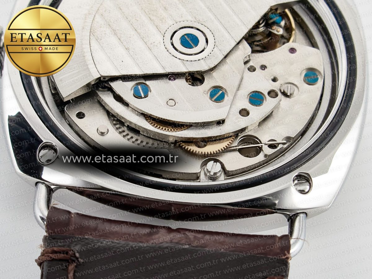 PAM1386 Radiomir 40mm TTF 1:1 Best Edition Green Dial on Brown Leather Strap P900 - Görsel 19