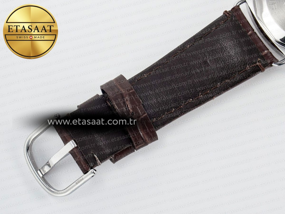 PAM1386 Radiomir 40mm TTF 1:1 Best Edition Green Dial on Brown Leather Strap P900 - Görsel 23