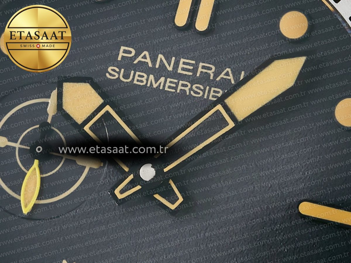 PAM1518 Submersible 44mm VSF 1:1 Best Edition Gray Ombre Dial on Camouflage Strap P900 - Görsel 10