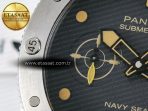 PAM1518 Submersible 44mm VSF 1:1 Best Edition Gray Ombre Dial on Camouflage Strap P900 - Görsel 12