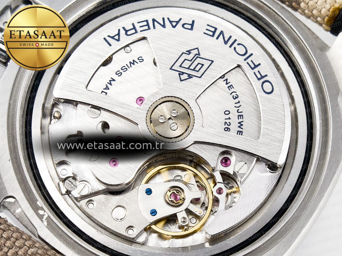 PAM1518 Submersible 44mm VSF 1:1 Best Edition Gray Ombre Dial on Camouflage Strap P900 - Görsel 23