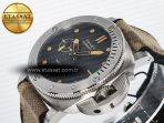 PAM1518 Submersible 44mm VSF 1:1 Best Edition Gray Ombre Dial on Camouflage Strap P900 - Görsel 6