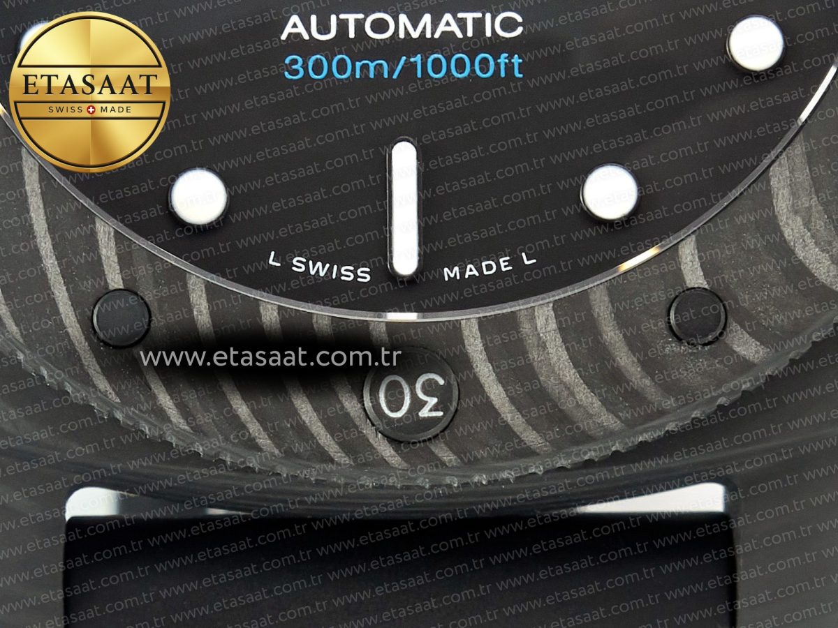 PAM2231 Carbotech 42mm VSF Best Edition Black Dial on Black Rubber Strap P.900 Super Clone - Görsel 14