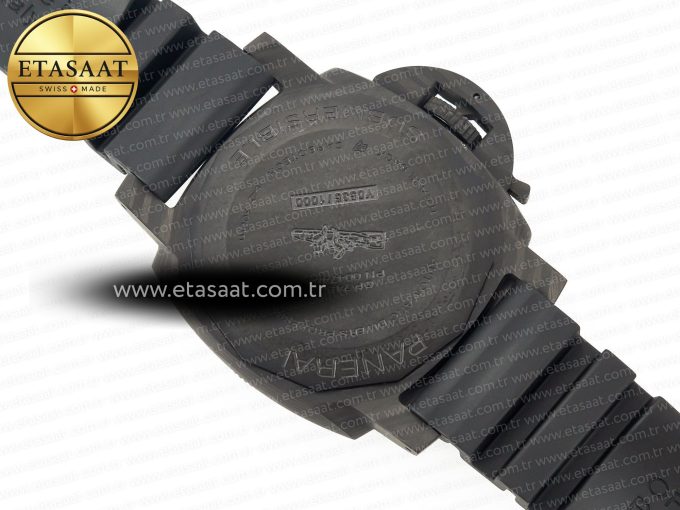 PAM2231 Carbotech 42mm VSF Best Edition Black Dial on Black Rubber Strap P.900 Super Clone - Görsel 19