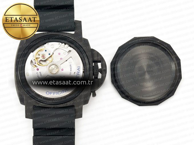 PAM2231 Carbotech 42mm VSF Best Edition Black Dial on Black Rubber Strap P.900 Super Clone - Görsel 20