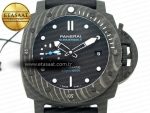 PAM2231 Carbotech 42mm VSF Best Edition Black Dial on Black Rubber Strap P.900 Super Clone - Görsel 4