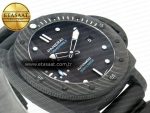 PAM2231 Carbotech 42mm VSF Best Edition Black Dial on Black Rubber Strap P.900 Super Clone - Görsel 7