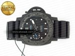PAM2231 Carbotech 42mm VSF Best Edition Black Dial on Black Rubber Strap P.900 Super Clone - Görsel 9