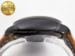 PAM441 Luminor Due VSF Best Edition Black Dial Black Carbon Bezel on Brown Asso Strap AXXXIV - Görsel 15