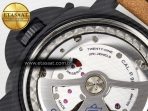 PAM441 Luminor Due VSF Best Edition Black Dial Black Carbon Bezel on Brown Asso Strap AXXXIV - Görsel 26