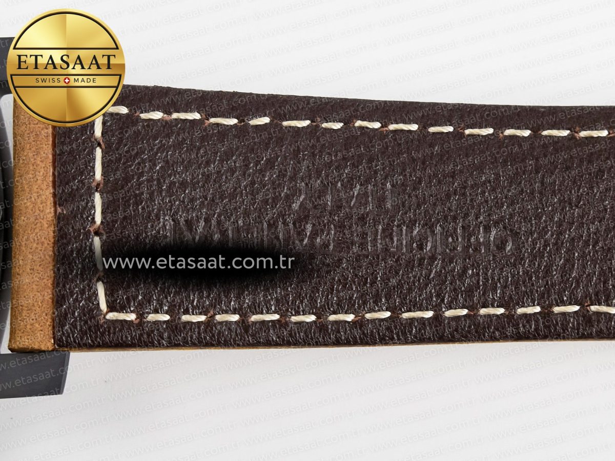 PAM441 Luminor Due VSF Best Edition Black Dial Black Carbon Bezel on Brown Asso Strap AXXXIV - Görsel 31