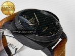PAM441 Luminor Due VSF Best Edition Black Dial Black Carbon Bezel on Brown Asso Strap AXXXIV - Görsel 7