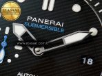 PAM683 Luminor Submersible 42mm VSF Best Edition Black Dial on Rubber Strap P900 Clone - Görsel 12