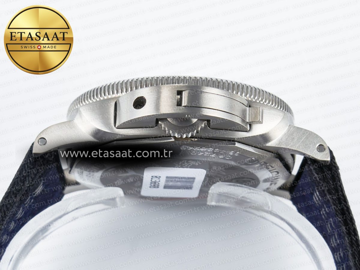 PAM984 Mike Horn Submersible VSF 1:1 Best Edition Black Dial on Black Nylon Strap P.9010 Clone - Görsel 16