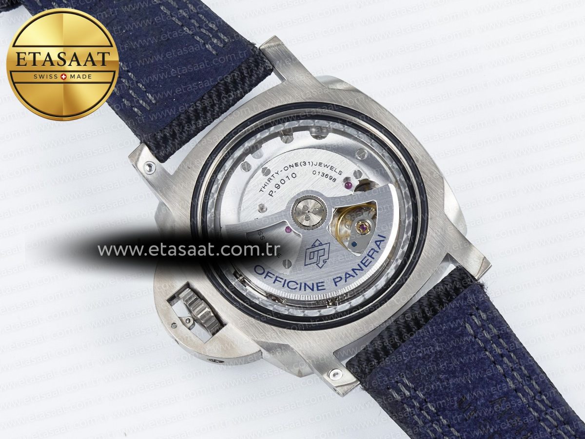 PAM984 Mike Horn Submersible VSF 1:1 Best Edition Black Dial on Black Nylon Strap P.9010 Clone - Görsel 20